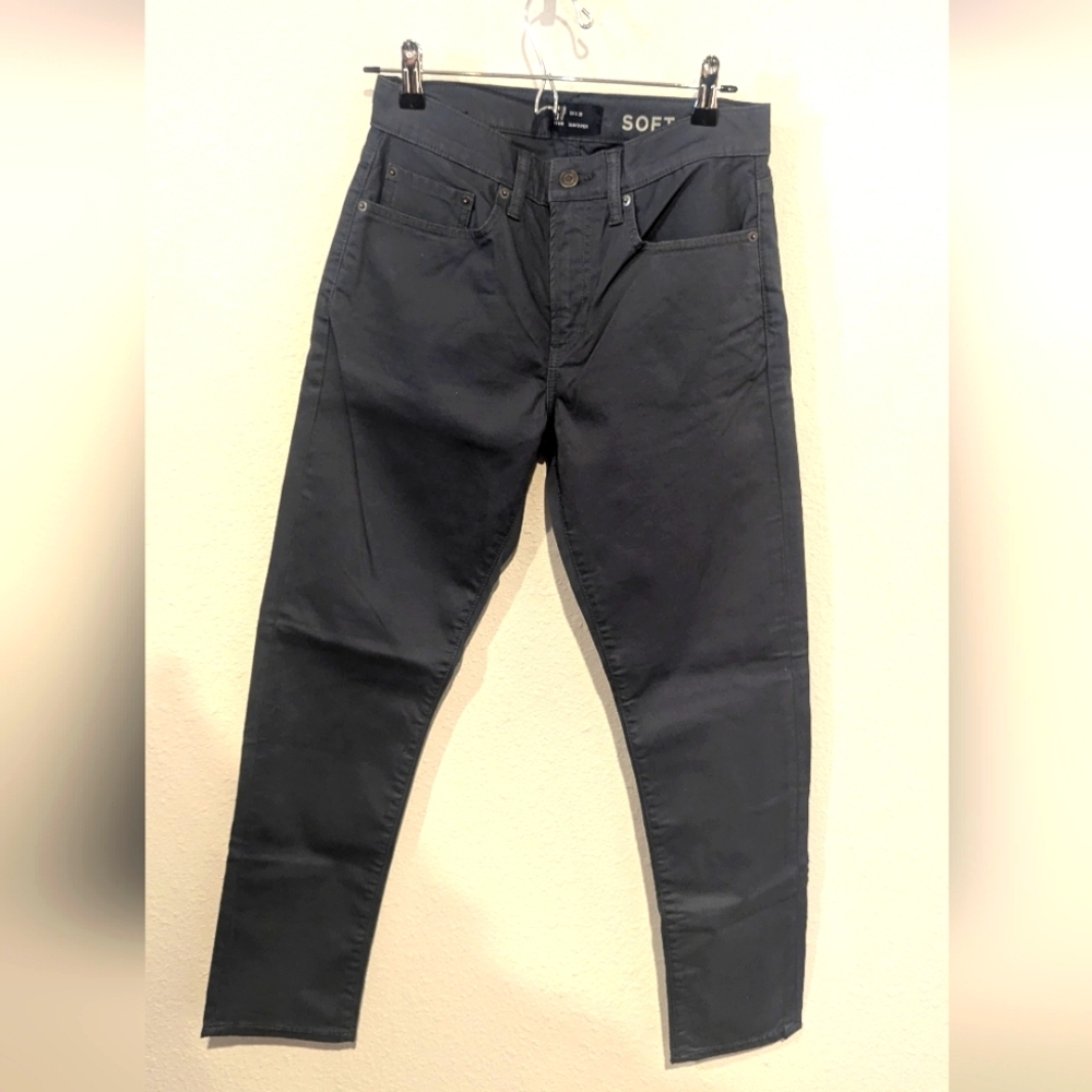 Gap Grey Blue SOFT Slight Taper Jeans 29x30